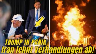 Trump sucht den Rückzug – Iran blockt!