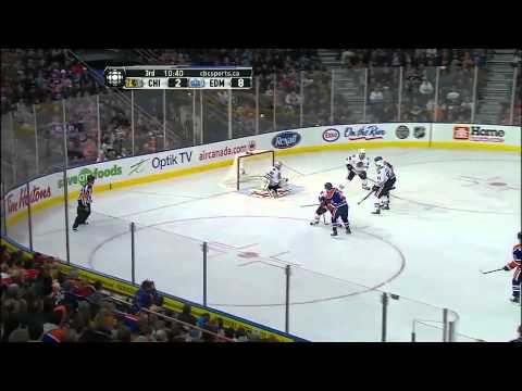 Taylor Hall's Hat Trick (11/19/2011)