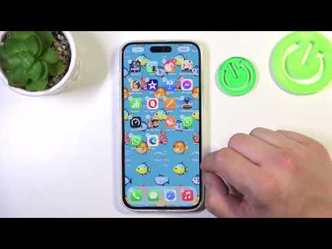 iPhone 15 Plus – How to Remove/Restore Messages Icon from Home Screen