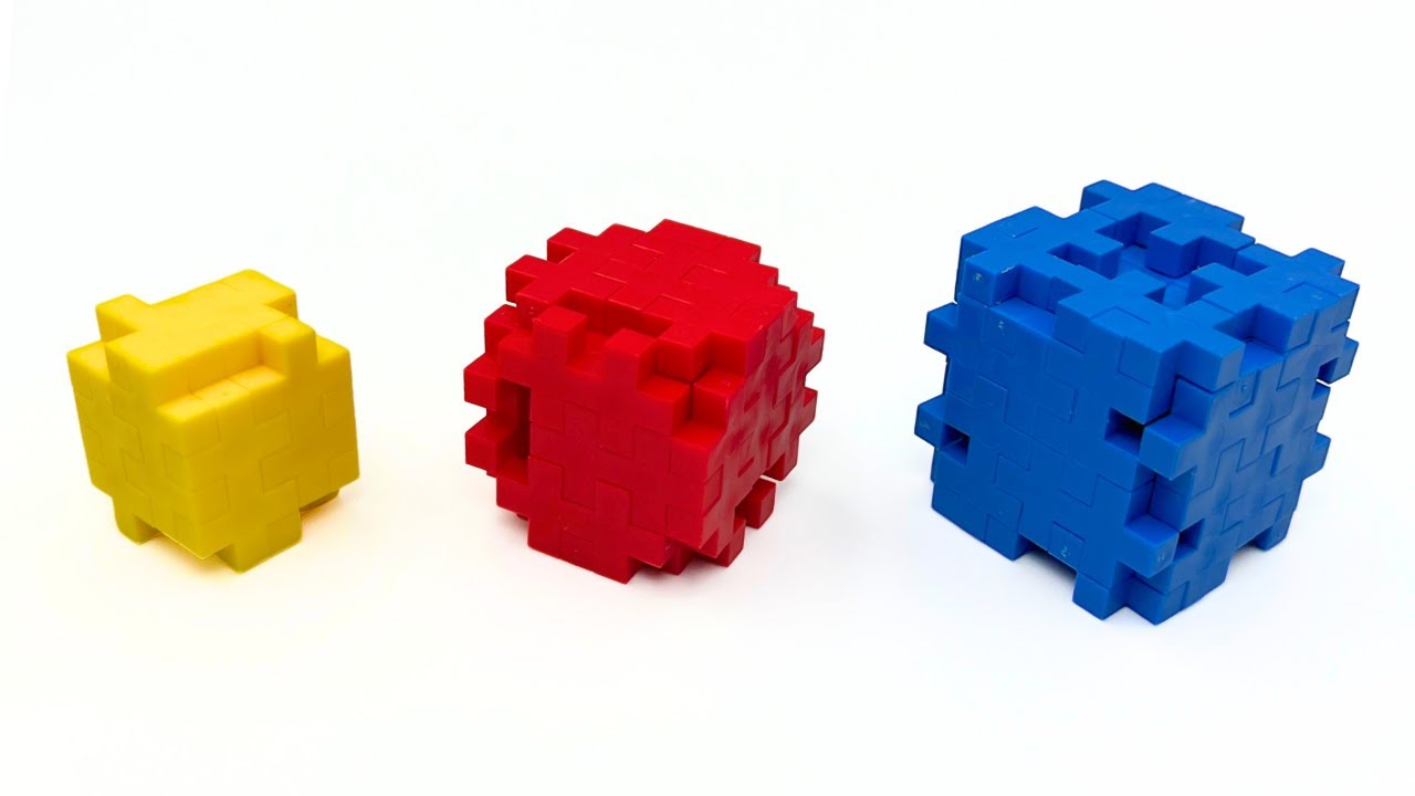 Plus-Plus Cube Instructions: Small, Medium, and Large!