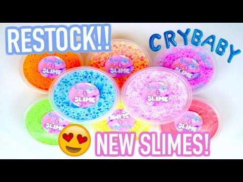 Slime Shop RESTOCK JULY 29TH! + $189 GIVEAWAY! Video