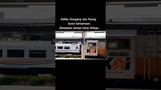 Download lagu When Hongeng and Puong Sound Together, Bangunkarta 124 #cc203 and Argo Parahyangan 49 #cc206 mp3