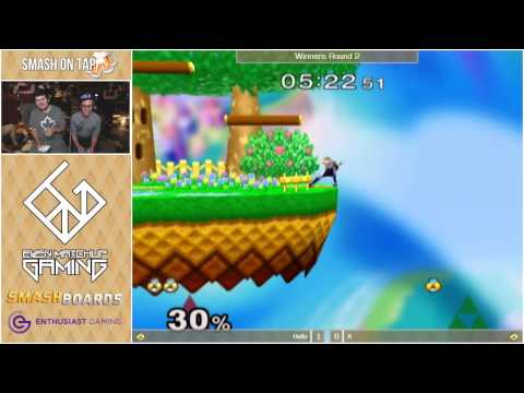 Smash On Tap 8 - K (Sheik) vs Hello (Sheik) - SSBM Winners Bracket