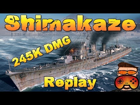 Shimakaze Epic Replay 😱 Best of Kradojaner #12 - World of Warships - Gameplay - Deutsch