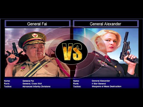 Command & Conquer Generals: Project Raptor - Challenge: General Fai VS General Alexander