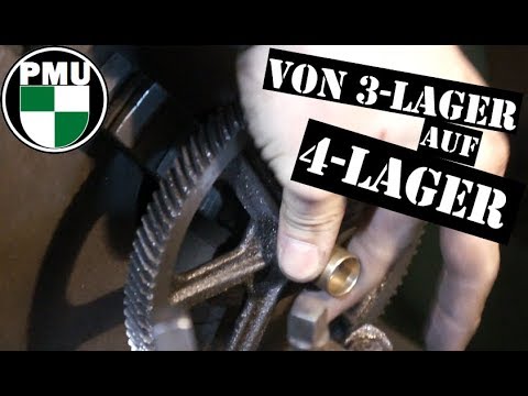 Puch e50: Umbau von 3 auf 4-Lager