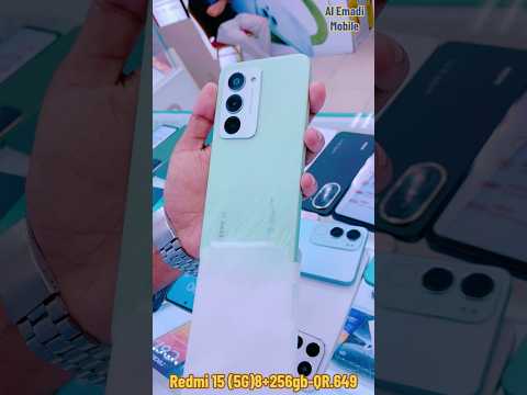 Redmi 15 (5G)🔋7k/NFC👍/New Model unboxing #new #mobile #unboxing /Al Emadi Mobile/doha,Qatar/shop31