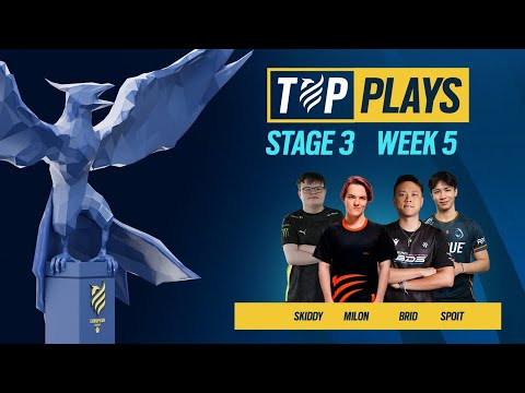 TOP PLAYS: Rainbow Six EU League 2022 - Stage 3 Week 5