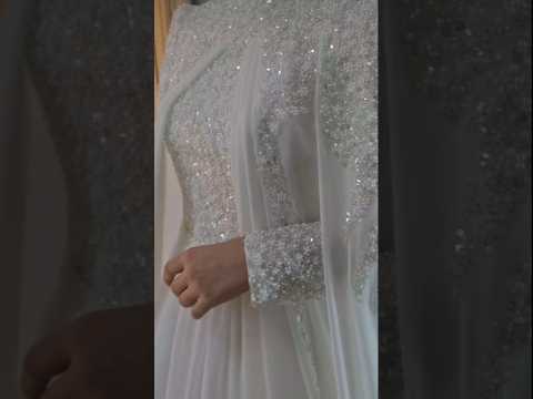 white bridal gown white gown #shorts