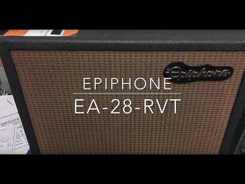 1960's Epiphone Guitar Amplifier Repair EA28-RVT  - Part 1 of 3