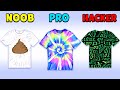 NOOB vs PRO vs HACKER Tie Dye by KuGo NOOB vs PRO vs HACKER Tie Dye by KuGo