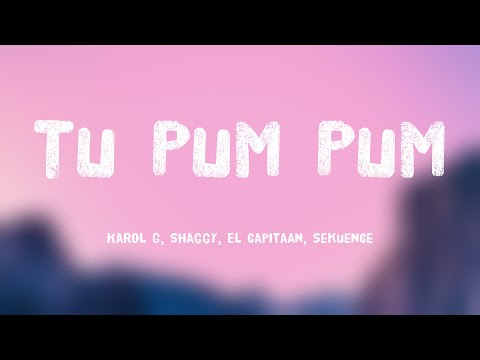 Tu Pum Pum - Karol G, Shaggy, El Capitaan, Sekuence {Lyrics Video} 🎃