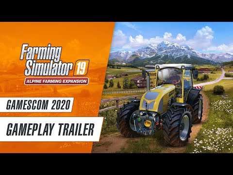 [gamescom 2020] Farming Simulator 19 Alpine Farming Expansion - Gameplay Trailer