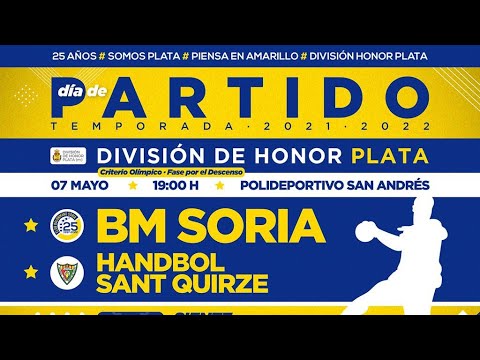 Así ha sido el partido:  el BM Soria pierde ante Sant Quirze (30-37) y la permanencia se aleja aún más