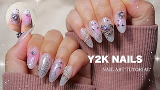 Y2K Nails | Make Nails ASMR | Nail Art Tutorial | Butterfly Nail art | GEL-X Tutorial