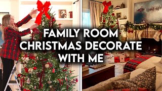 CHRISTMAS LIVING ROOM MAKEOVER 2025 | HOLIDAY DECORATE WITH ME