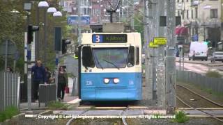 preview picture of video 'Gothenburg Trams / Göteborgs Spårvagnar, Sanatoriegatan, chapter 28 of 33'