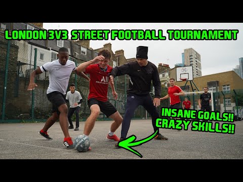 London 3v3 Street Football Tournament!! Insane Goals & Skills!