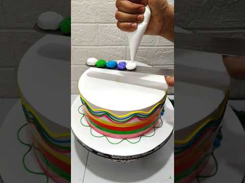 Beautiful Strawberry Cake Design| Cake Recipe #shorts #youtubeshorts #viralvideo #video #cake #cakes