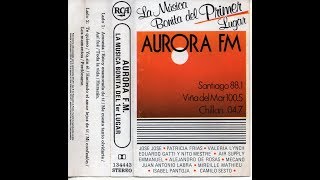 AURORA F.M. LA MÚSICA BONITA DEL 1ER LUGAR - VARIOS INTERPRETES (1990) CASSETTE FULL ALBUM