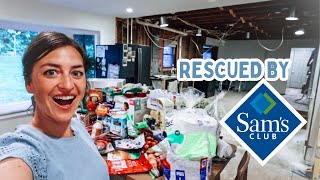 A COOK WITH NO KITCHEN: Sam's Club shop with me + what we ate this week during a kitchen remodel