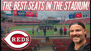 The Cincinnati Reds BEST SEATS at the GREAT AMERICAN BALLPARK! (Lexus Diamond Club)
