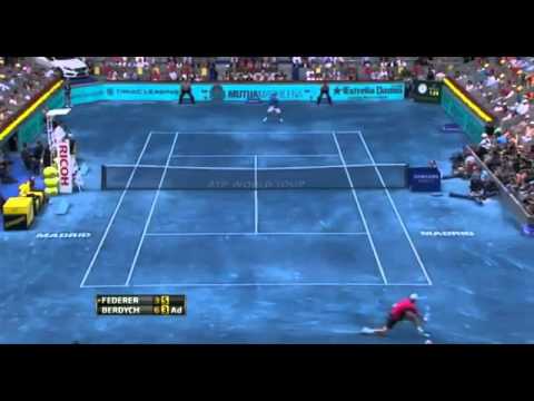 YouTube   Roger Federer vs Tomas Berdych ATP Mutua Madrid Open 2012 Final Highlights