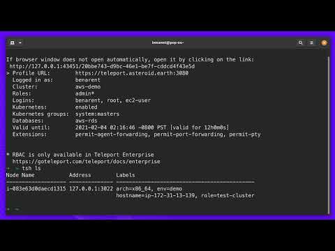 Teleport Access Plane Demo | SSH, Applications, Databases & Kubectl