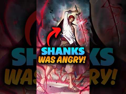 Why Shanks didn’t Fought During Marineford even when he was So Angry! One Piece #onepiece #shorts
