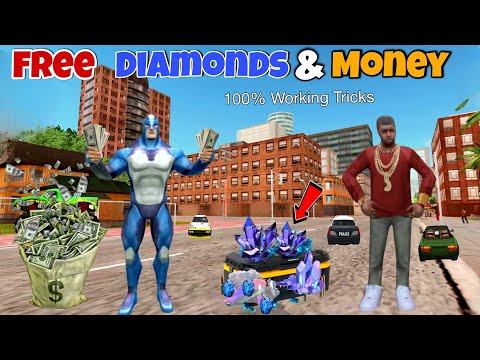 Free Unlimited Money And Gems In Rope Hero Vice Town | New Rich Update 6.6.1 | Black Spider 2.0