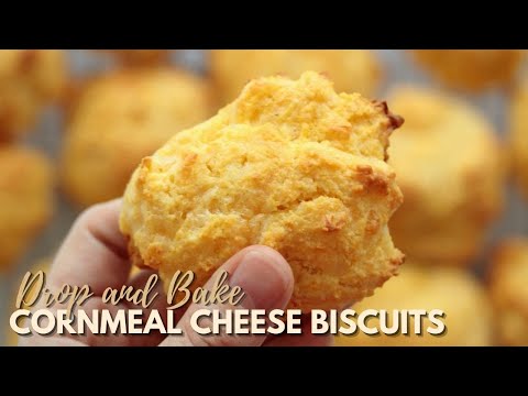 EASY Cornmeal Biscuits (No Buttermilk!)