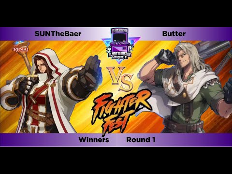 Flynn's Fighter Fest Season 4 WR1 - SUNTheBaer (Crusader) Vs. Butter (Trouble Shooter) DNF Duel