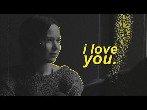 katniss and peeta • i love you