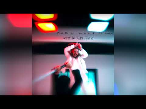 Post Malone - rockstar ft. 21 Savage (CITY OF RAIN Retrowave remix)