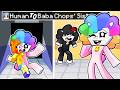 From HUMAN To BABA CHOP S SISTER In MINECRAFT