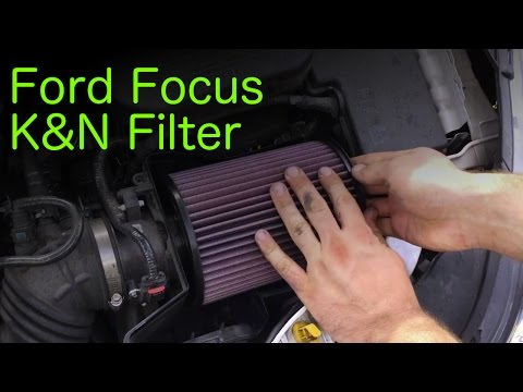 2012 Ford Focus K&N Filter Install