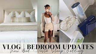 MODERN & COZY BEDROOM UPDATES VLOG | APARTMENT TOUR SERIES | VESTA SLEEP BEDDING | 2022