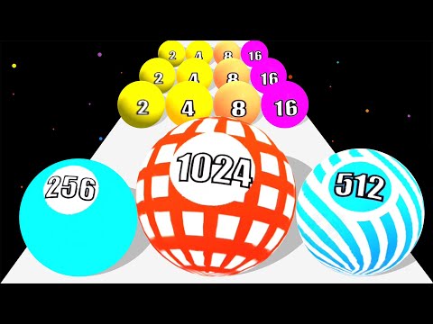 Crazy Ball 2048 - MAX Level (Big Update)