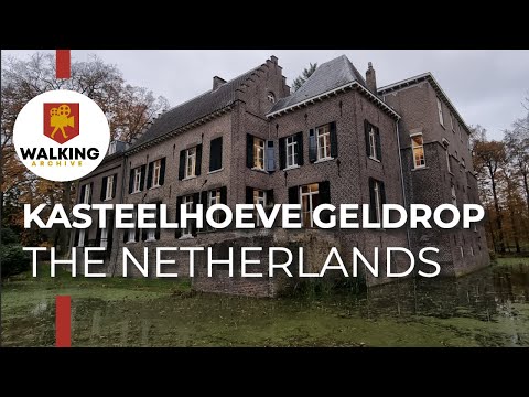 Netherlands 4K Walk - 🏰 Kasteel Geldrop - Castle 🚲 Virtual Tours