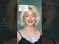 Marilyn Monroe expressions in 6 seconds! #shorts