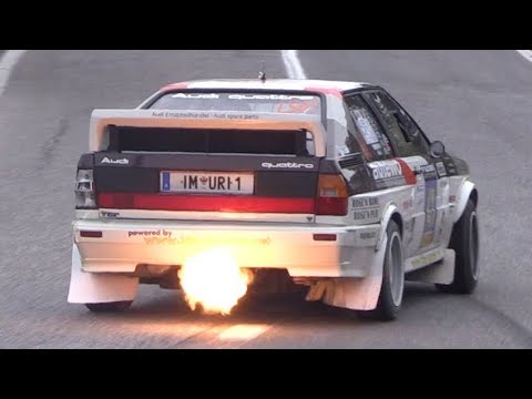 OnBoard Audi Quattro Gr.4 at Rally Legend 2019! - Anti-Lag Turbo Sound & 5-Cylinder Engine Melody!