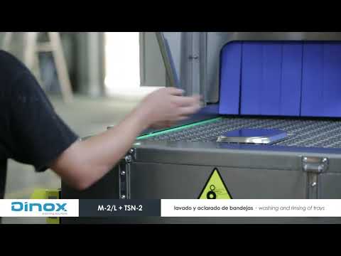 Dinox M-2/L +TSN-2 -  Túnel de lavado y secado de GASTRONORM