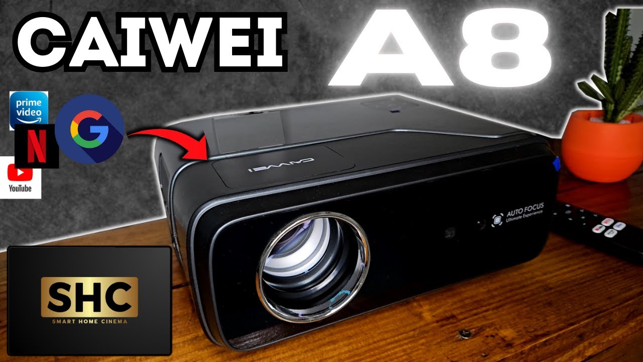 EQUILIBRADO em TUDO! Projetor CAIWEI A8 Review