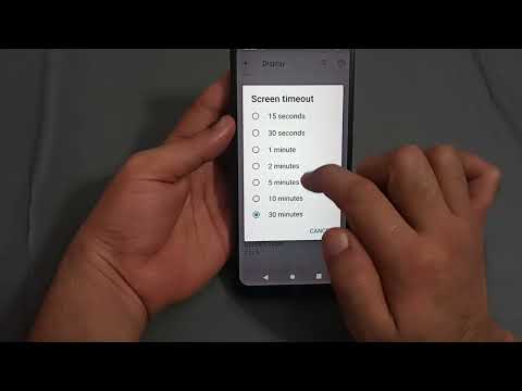 how to change screen timeout in Nokia c01 Plus, Nokia c01 plus screen timeout