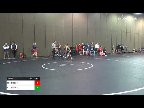 60 Lbs Quarterfinal Hannah Perro Team Maine Vs Abbeni Cantu Team Georgia