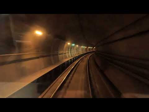 Metro ride in Copenhagen with 'cab view'