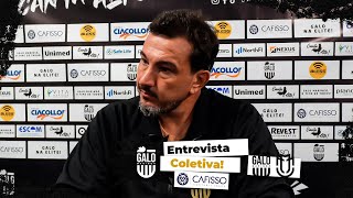 Entrevista Coletiva Cafisso - Rafael Sundermann - Galo Maringá 0x5 MFC