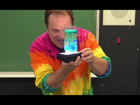 Expérience : La lampe à lave