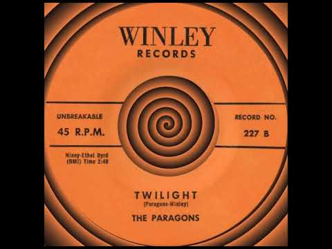 TWILIGHT, The Paragons, Winley #227  1958