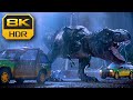 T-Rex Entry Scene (Jurassic Park) ● 8K HDR ● DTS X